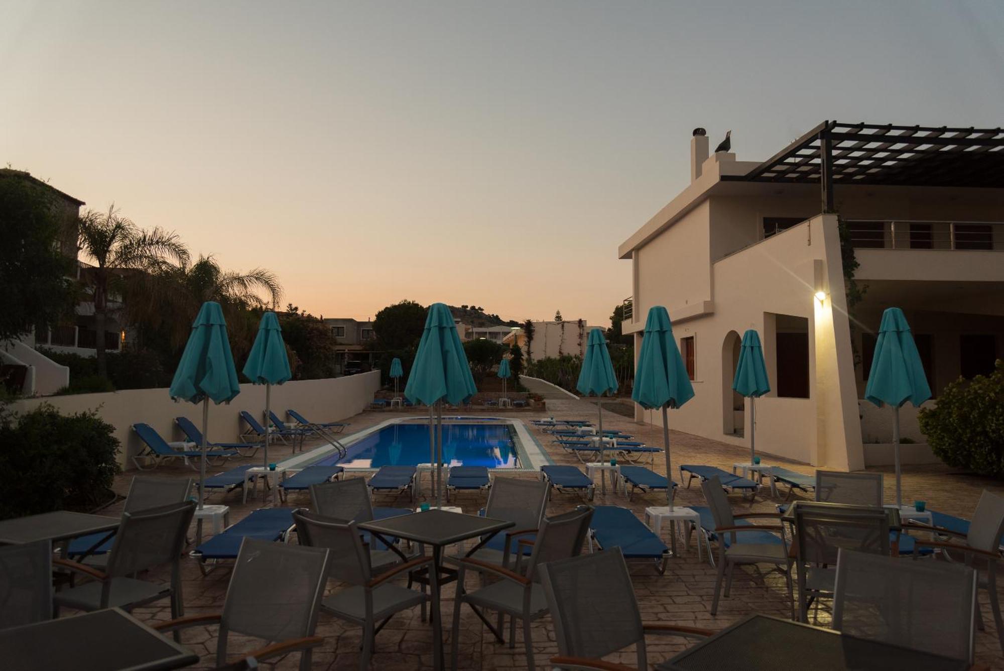 Amaryllis Front Beach Hotel Лардос Екстер'єр фото